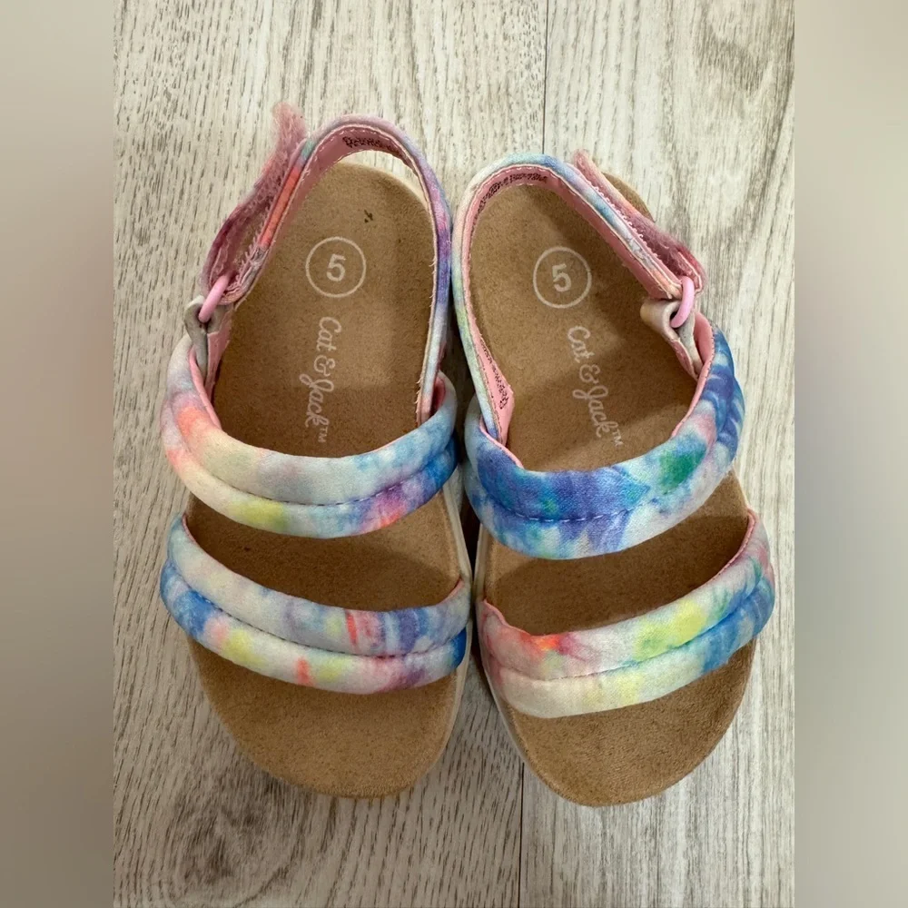 Cat & Jack Kids Tie-Dye Sandals